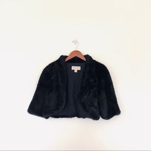 Michael Kors cropped fur jacket